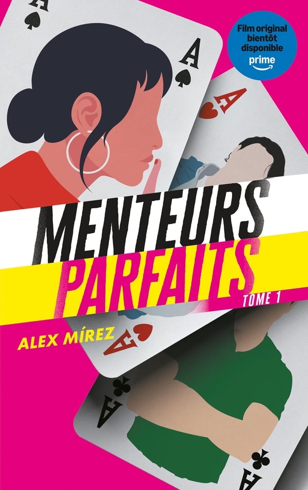 Couverture de Menteurs parfaits tome 1 d'Alex Mirez adaptation Prime Video