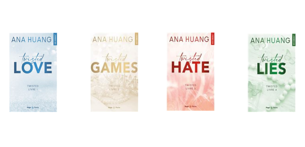 Saga Twisted Ana Huang guide complet ordre de lecture 4 tomes